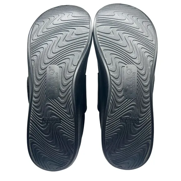 Traq by Alegria | Women | Qwik Black Comfort Slip-On Shoes | Size EU 43 US 12