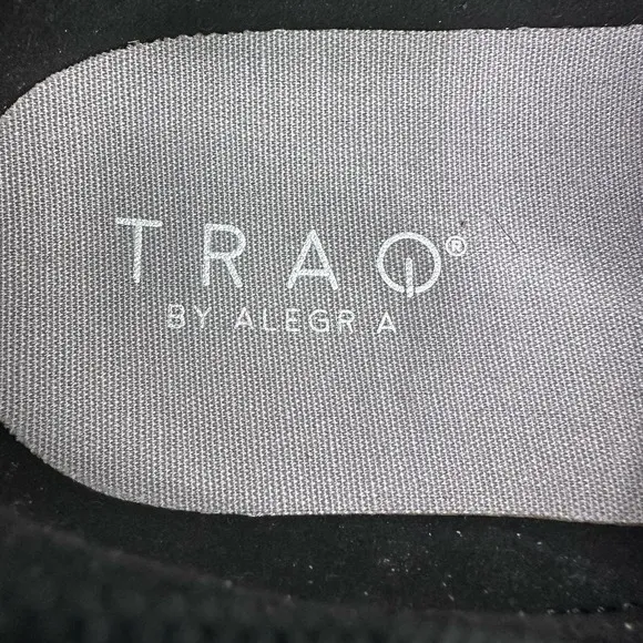 Traq by Alegria | Women | Qwik Black Comfort Slip-On Shoes | Size EU 43 US 12