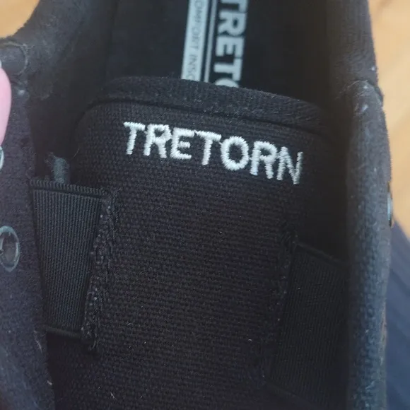 Tretorn Nylite plus canvas laceless slip on sneakers w comfort insole system