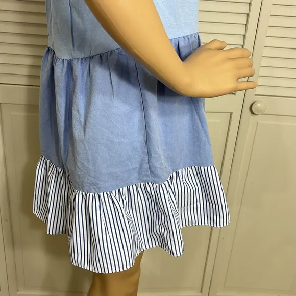 Tuckernuck Pomander Place Quinn Tier Mini Swing Dress XS