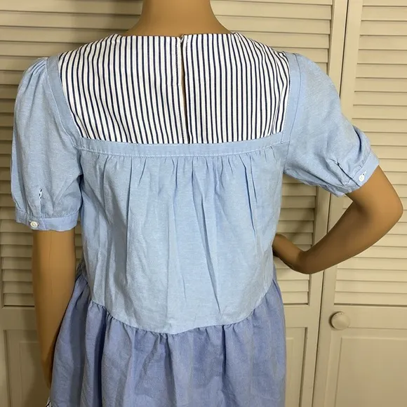 Tuckernuck Pomander Place Quinn Tier Mini Swing Dress XS
