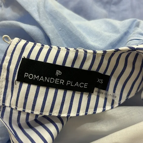 Tuckernuck Pomander Place Quinn Tier Mini Swing Dress XS