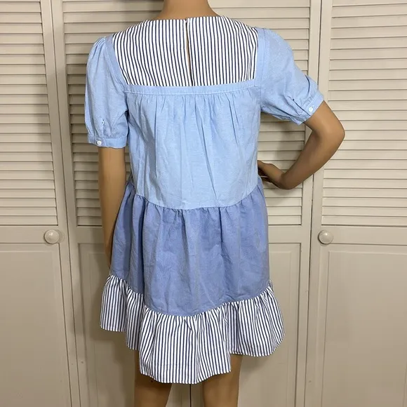 Tuckernuck Pomander Place Quinn Tier Mini Swing Dress XS