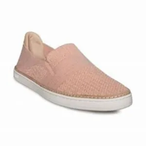 UGG $120 1096249 Sammy Metallic Tropical Peach Slip On Sneakers SZ 10 NWOB !
