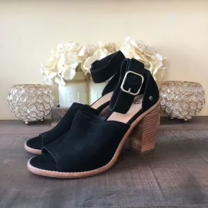 Ugg Aja Ankle Strap Block Heels