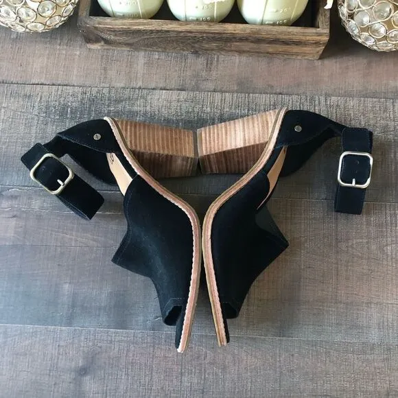 Ugg Aja Ankle Strap Block Heels