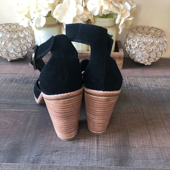 Ugg Aja Ankle Strap Block Heels