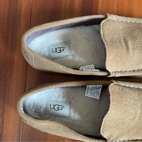 UGG Alder Faux Shearling Lined Suede Slipper