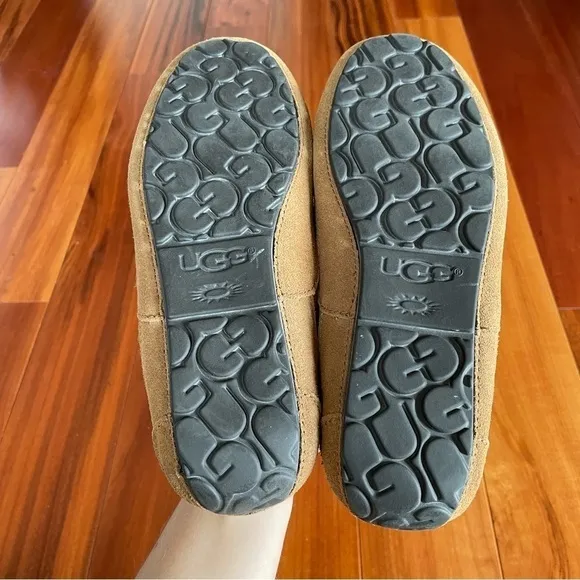 UGG Alder Faux Shearling Lined Suede Slipper
