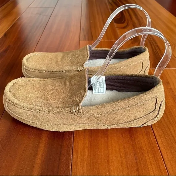 UGG Alder Faux Shearling Lined Suede Slipper