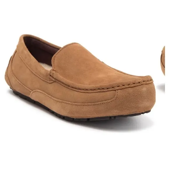 UGG Alder Faux Shearling Lined Suede Slipper