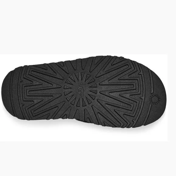 UGG Disco Slides in Black/Pollen