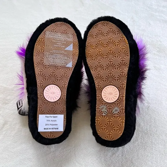 UGG Fluff Yeah Slides in Magnolia Tie Dye