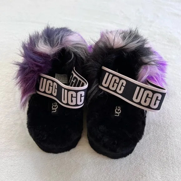 UGG Fluff Yeah Slides in Magnolia Tie Dye