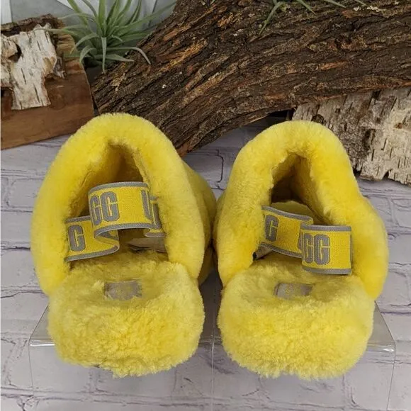 UGG Fluff Yeah Slides - Yellow