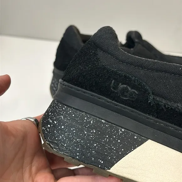 UGG Marin Slip On Platform Sneaker Black Size 9