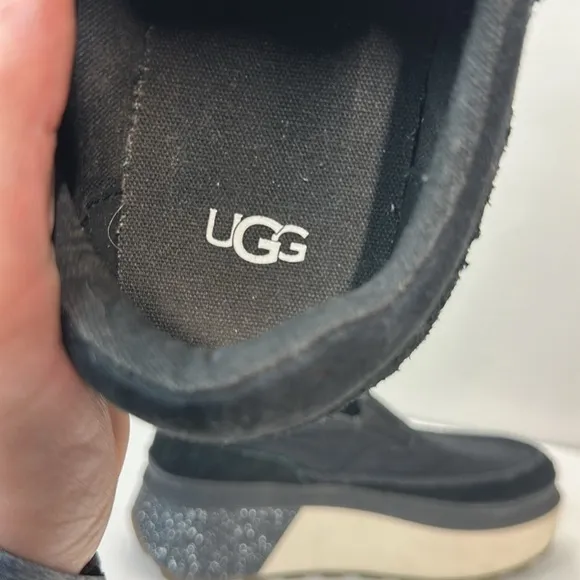 UGG Marin Slip On Platform Sneaker Black Size 9