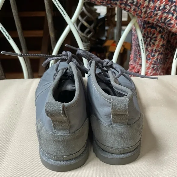 Ugg Neumel Ripstop Chukka Boot Grey Size 6