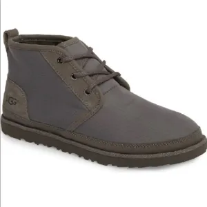 Ugg Neumel Ripstop Chukka Boot Grey Size 6
