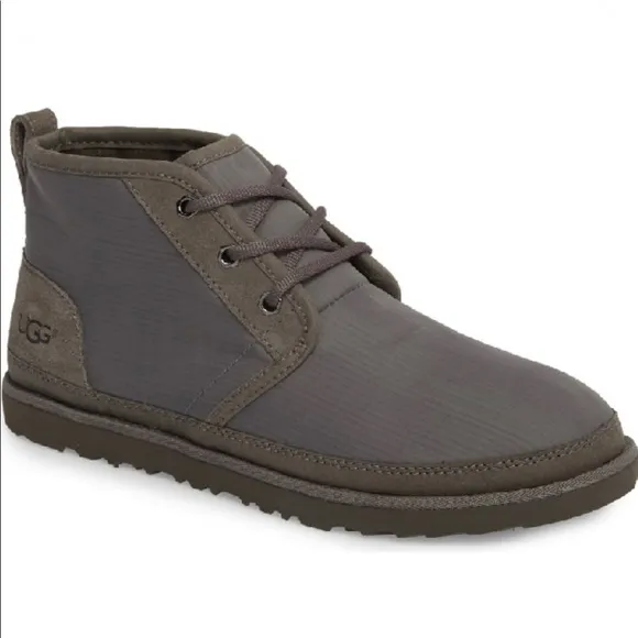 Ugg Neumel Ripstop Chukka Boot Grey Size 6
