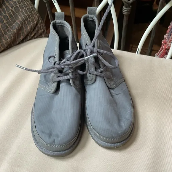 Ugg Neumel Ripstop Chukka Boot Grey Size 6