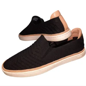 Ugg Sammy Chevron Black Slip-on SZ 7.5