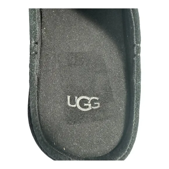 UGG Women's New Heights Clog in Black Suede  Sz: 9