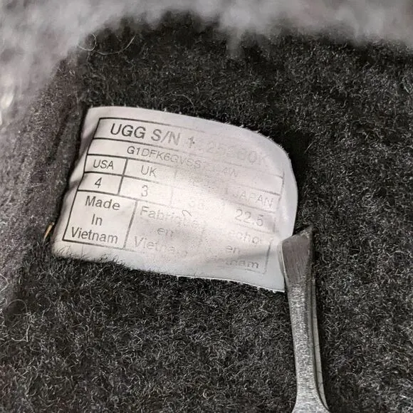 UGG Fluff Yeah Metallic Sparkle Slippers Slides