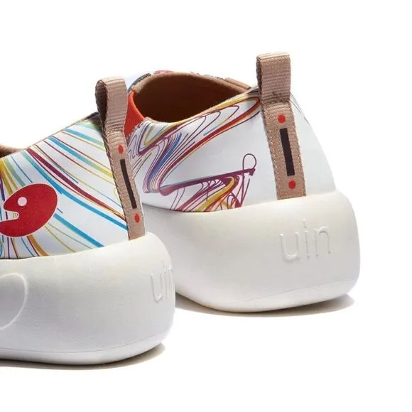 UIN Women's Travel Walking Shoes Casual Lightweight Fashion Sneaker (Rock Power)