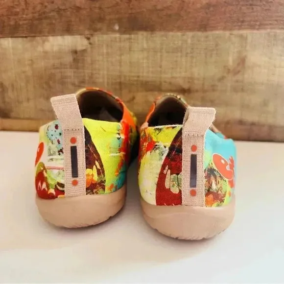 Uin Mottled Butterfly Slip Ons