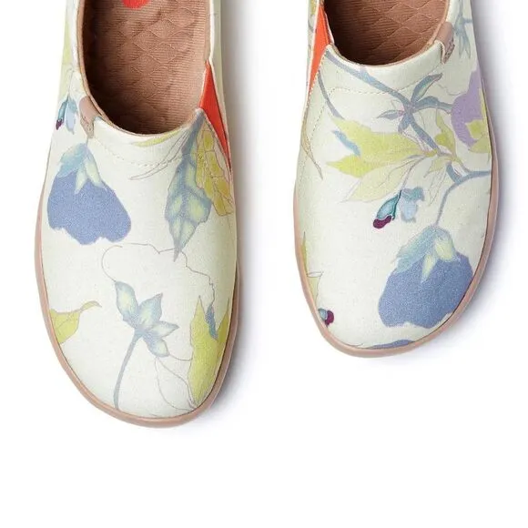 UIN Women's Casual Lightweight slip on shoes (Soft Cottons Toledo I )