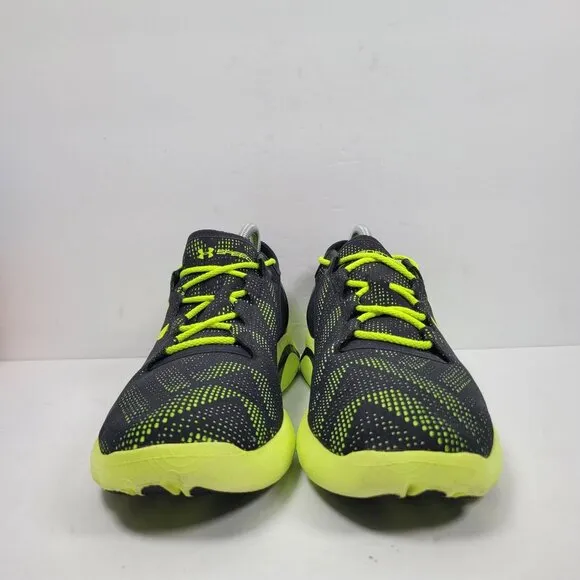 Under Armour Men's Speedform Black Neon Running Shoes 1252287-002 US Size 11.5