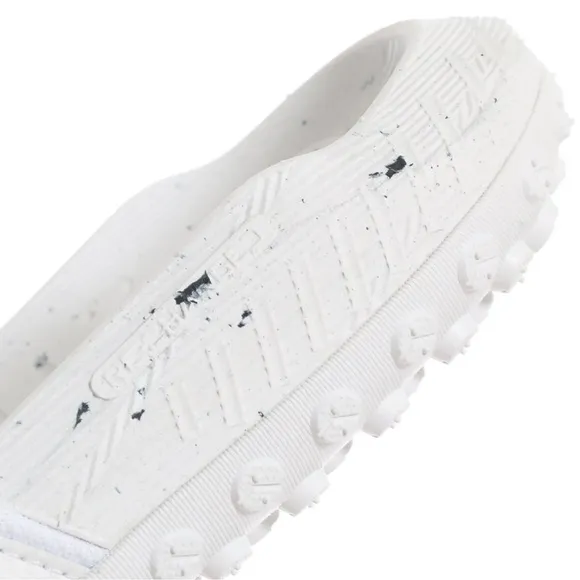 Under Armour Project Rock 3 Mens Slides Sandals White Gray Size 11 3026034-100