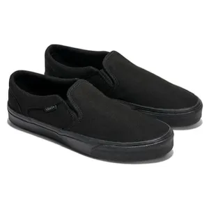 VANS Asher Slip-On Canvas Sneaker in black