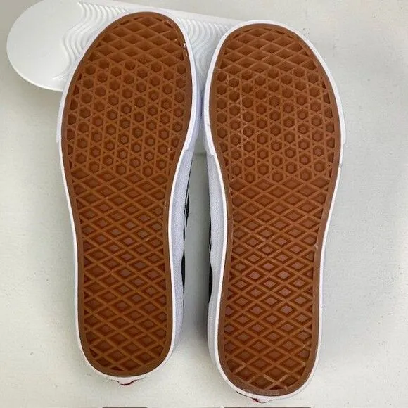 Vans‎ Classic Slip-On Canvas Sneakers in Charcoal Gray Skate Shoes M 7.5 W 9