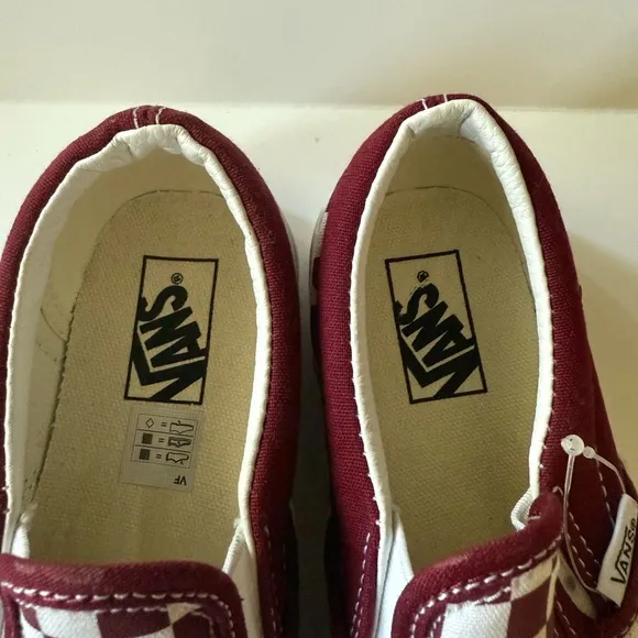 Vans Classic Slip-On Checkerboard Shoe size 1 kids