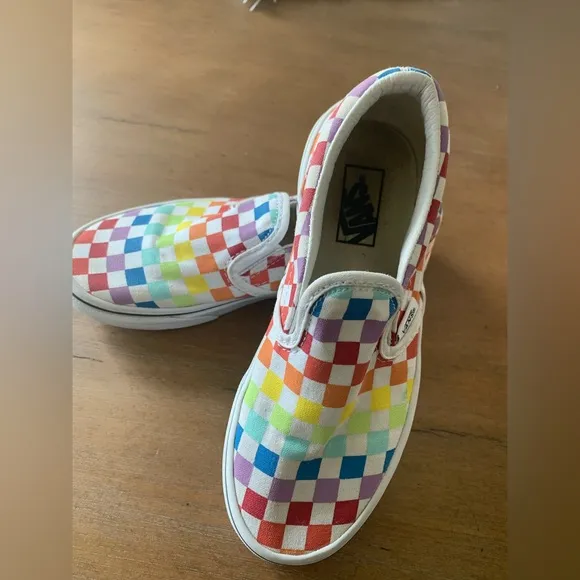 Vans Classic Slip-on Checkerboard size 1.5 kids