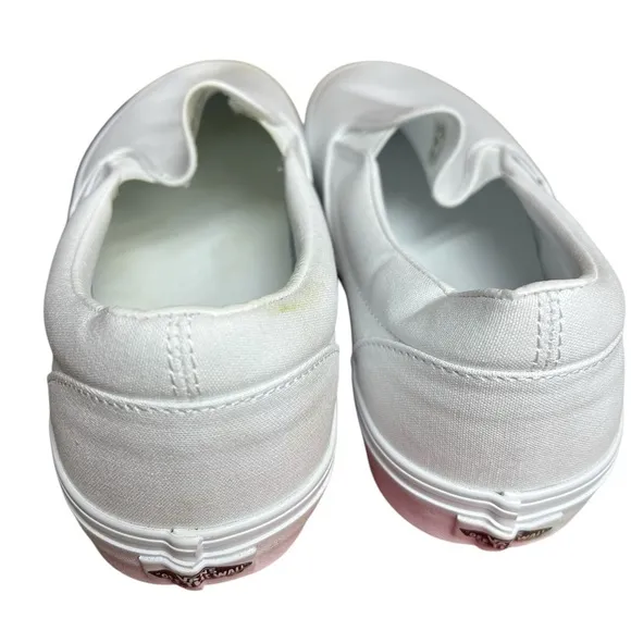 VANS Classic Slip-On in White Size 14.0M
