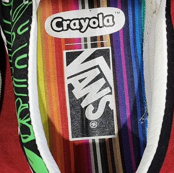 VANS | Crayola Slip-on Snrakers | Womens 8