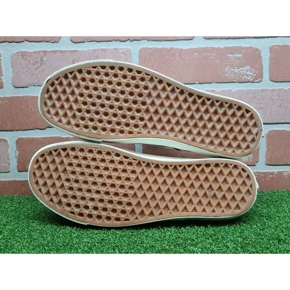 Vans Green‎ White Stripes Off The Wall Style 98 Mens 8 (Wm 9.5) Ultracush Soles