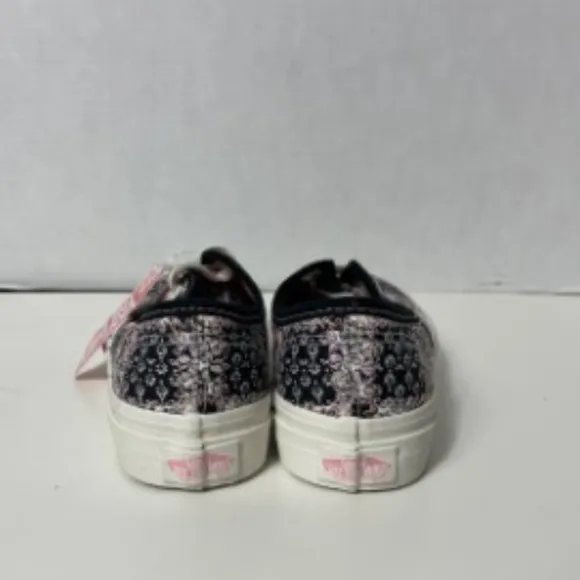Vans Kids Authentic Shoe Patchwork Floral Multi/Marshmallow Size 2.5K NEW