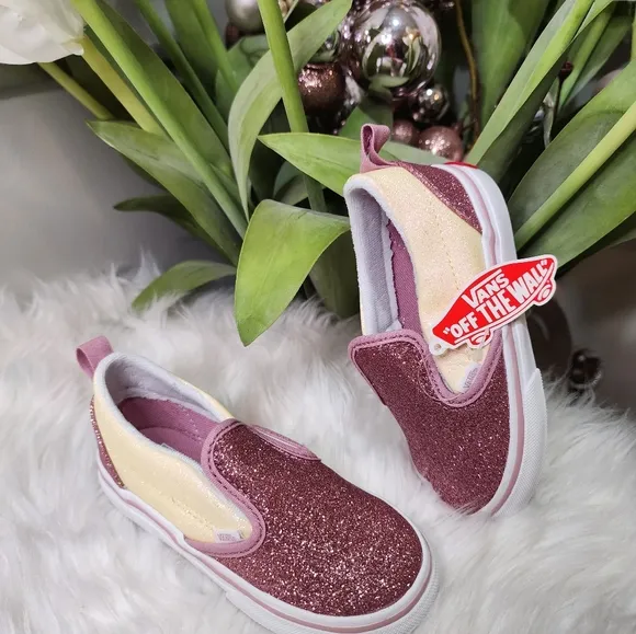 Vans kids Slip-On V (Infant/Toddler) Brand new