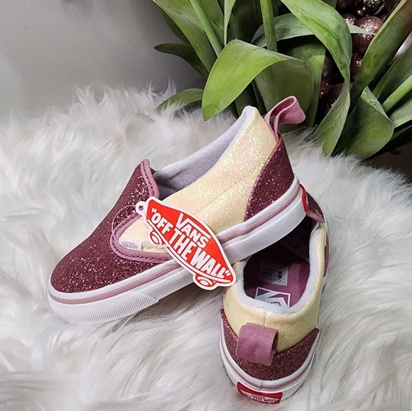 Vans kids Slip-On V (Infant/Toddler) Brand new