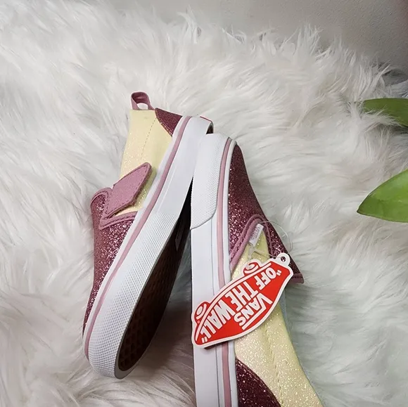 Vans kids Slip-On V (Infant/Toddler) Brand new