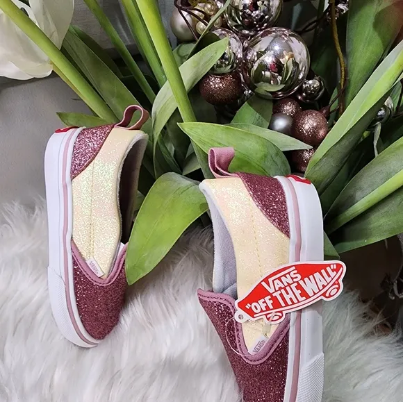 Vans kids Slip-On V (Infant/Toddler) Brand new