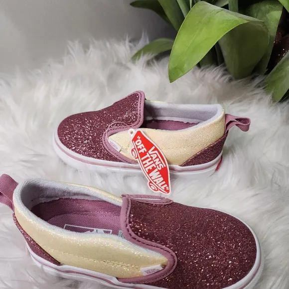 Vans kids Slip-On V (Infant/Toddler) Brand new