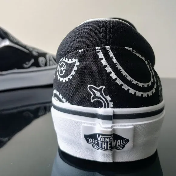 Vans Men's Classic Slip-On Peace Paisley Canvas Sneaker in Nice Looking