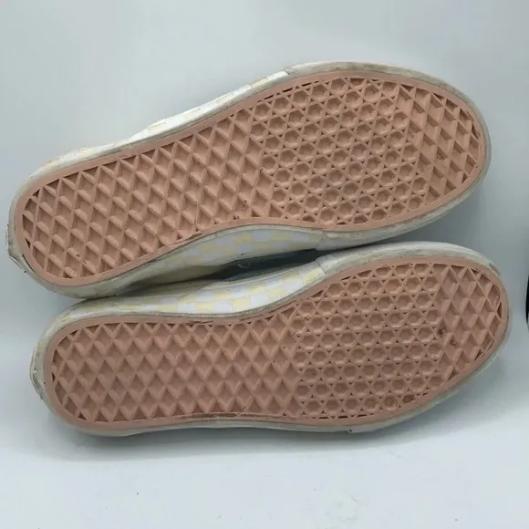 Vans men’s slip-on Pro Washout blue antique white canvas and suede sneakers