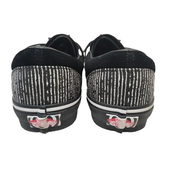 VANS Nightmare Before Christmas Slip On Sneaker Tim Burton Jack Skellington Shoe