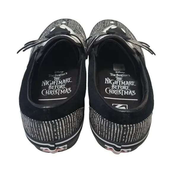 VANS Nightmare Before Christmas Slip On Sneaker Tim Burton Jack Skellington Shoe